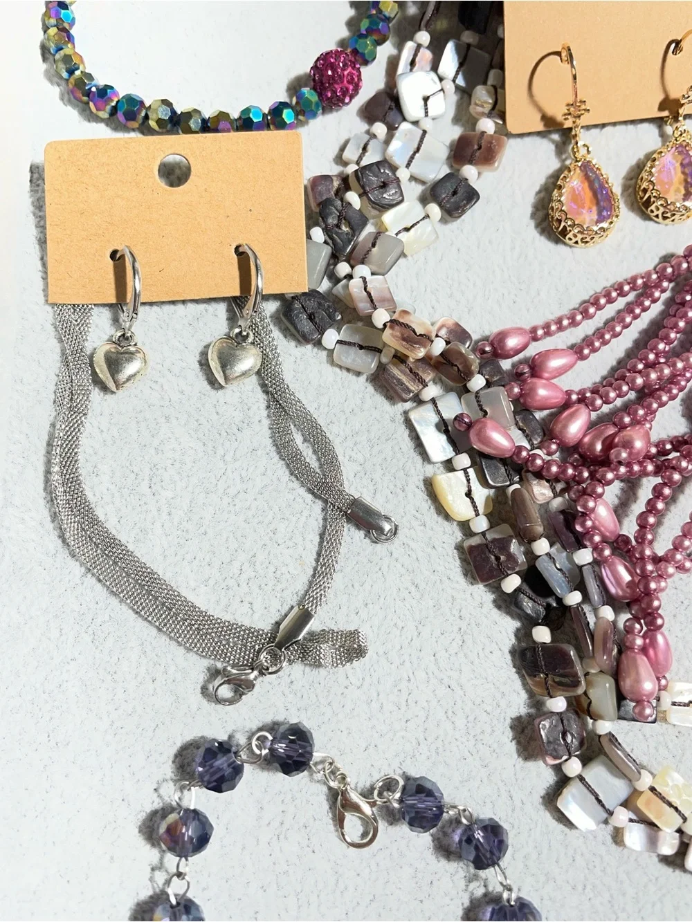 Fashion Jewelry purple pink